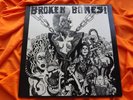OG Red Vinyl Punk LP: Dem Bones   Broken Bones   Fall Out   Gatefold