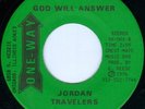 JORDAN TRAVELERS God Will Answer BLACK GOSPEL FUNK 45 on ONE-WAY VG+
