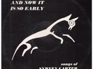 BOB AND CAROLE PEGG WITH SYDNEY CARTER And Now It Is So Early LP 13 Track  UK Ga