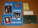 Bobbie Vee/Searchers/Chris Montez 1990 UK Tour Programme (Hand Signed) + Tickets