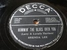 Buddy Holly / Brenda Lee  - Misprint  - Rare Philippines only 78 RPM