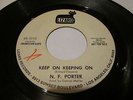 Northern Soul 45 N.F. PORTER Keep On Keeping On LIZARD PROMOTIONAL RARE