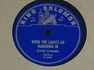 When The Saints Go Marching In / Lord Someones Calling - 78 King Solomon Records