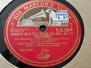 BEETHOVEN QUARTET IN E FLAT MAJOR BUSCH QUARTET HMV DB3044-- 3048