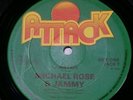 Michael Rose & Jammy / Dad Brown ?– Born Free / Stand & Look Roots Reggae 12