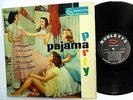 PAJAMA PARTY Doowop comp. LP 1st press ROULETTE 1958 Cleftones HEARTBEATS mg759
