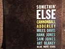 Somethin' Else Cannonball Adderley Miles Davis Blue Note BLP 1595 DG RVG EAR NYC