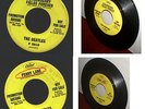 BEATLES CAPITOL GREEN PROMO 45 5810 PENNY LANE STRAWBERRY FIELDS WSPO RADIO