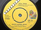 Northern Soul SOUL TWINS Quick change artist UK GRAPEVINE 45rpm (GP 101) Ex cond