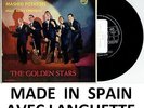 JOHNNY HALLYDAY GOLDEN STARS MARC'S MADISON 45 T SPAIN ESPAGNE SPANISH LANGUETTE