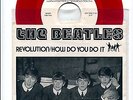 BEATLES REVOLUTION RARE RED WAX 45 W/SLEEVE NM SPECIAL SOUVENIR RECORD NR 25.00