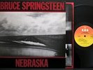 BRUCE SPRINGSTEEN Nebraska LP EX+ UK 1982 CBS w/ Inner Sleeve vinyl record