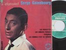 SERGE GAINSBOURG Les Oubliettes + 3 Philips 432.564 BE (Pochette Photocopiée)