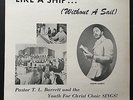 Pastor T.L. Barrett LIKE A SHIP ... Gospel Soul Funk MT ZION Rare 1st Cover