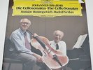 DGG 2532 073 (1st Ed) BRAHMS: THE CELLO SONATAS – ROSTROPOVICH / SERKIN