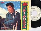 Elvis Presley Japan Promo 45 BLUE CHRISTMAS SANTA CLOUS IS BACK IN TOWN Japanese