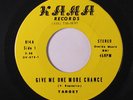 TARGET: Give Me One More Chance / Cleveland 45 (so close to M-) rare Soul