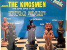 The KINGSMEN - RARE LP - Vogue N° LD 655 30 - DANDEZ LE SURF - LANGUETTE