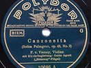 FRANZ von VECSEY Sibelius/Palmgren Violin  ORIG Polydor GERMANY-34 10