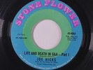 JOE HICKS: Life And Death In G&a / Part 2 45 rare Funk