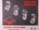 GONKS: Work Song / Georgia On My Mind 45 (Sweden, PS) rare Rock & Pop