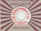 JUNIOR LEWIS - Columbia 42236- Tears on My Face - VG/VG+ NORTHERN DJ 45 w/co slv