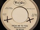 THE BEATLES-FROM ME TO YOU /THANK YOU GIRL - WLP-ROCK 45 on VEE JAY