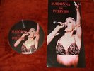 Madonna THE INTERVIEW Picture Disc with FOLDOUT POSTER Rebel Heart