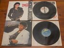 2 x MICHAEL JACKSON LPs: BAD & THRILLER - CLEANED PROFESSIONALLY - NICE COND.