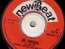 LAUREL AITKEN/SKINHEAD REGGAE/NEWBEAT 45/MR.POPCORN - SHARE YOUR POPCORN ..EX+