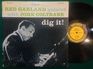 RED GARLAND QUINTET/JOHN COLTRANE Dig IT LP ORIG Prestige VAN GELDER NJ DG VG++
