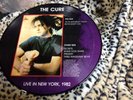 THE CURE LIVE IN NEW YORK 1982 U.K. IMPORT PIC DISC VINYL LP