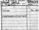 RUKUS/UNORTHODOX STYLES 1994 EP RANDOM TEST PRESSING CHOPPED HERRING RECORDS