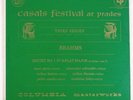 BRAHMS: Sextet No 1 STERN Schneider CASALS ML 4713 6-EYE Columbia NM LP