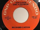 GNP - 327 - Richard Caiton - You Look Like A Flower / Listen To The Drums - 45