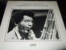 ANTHONY BRAXTON : PERFORMANCE FOR QUARTET WILLISAU 1979 2LP BOX 1981 HAT HUT CH
