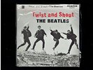 THE BEATLES TWIST AND SHOUT EP JAPAN THERE'S A PLACE/SECRET/ HONEY RED VINYL