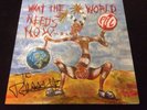 PUBLIC IMAGE LTD PIL JOHN LYDON - SIGNED - WHAT THE WORLD NEEDS NOW LP MINT