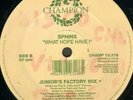 SPHINX - What Hope Have I - Champion