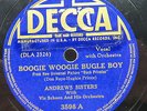The Andrews Sisters - DECCA 3598 - BOOGIE WOOGIE BUGLE BOY