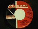 Chuck Mann 45 LITTLE MISS MUFFET / SOMEDAY BABY w. vocal group   Leona VG to VG+