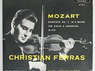 DECCA LW 5272 *CHRISTIAN FERRAS* MOZART VIOLIN CONCERTO NO. 3 * 10