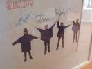 The Beatles 'Help' 1964 MONO 33rpm framed LP with all 4 signed autographs