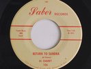 AL CHANEY: Return To Sandra / That's Why I Want You 45 rare Oldies