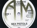 THE SEX PISTOLS - 'God Save The Queen' 45rpm 7