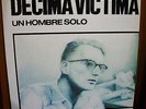 Decima Victima - Un Hombre Solo,Joya Movida, Lp Original 1984 Dark Wave Nm/Nm