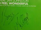 Cosmic Gate featuring Jan Johnston vinyl record signed