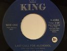 King K-4584 - Hot Lips Page - Last Call For Alcohol / The Monkey - Rare R&B 45