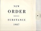NEW ORDER substance (greatest hits, best of) FACT 200 uk 1987 DOUBLE LP EX/VG
