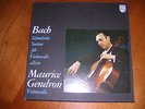 Maurice Gendron plays Bach Solo Cello Suites. Philips 3 LP